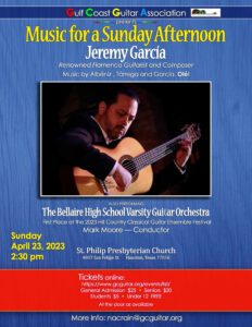 Jeremy Garcia Concert Poster